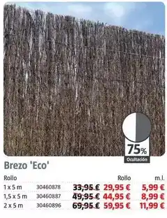 Bauhaus Brezo ' eco ' oferta