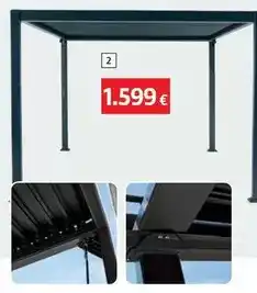 Bauhaus Pérgolas palma oferta