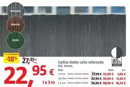 Bauhaus Cañizo doble caña reforzado oferta