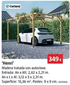 Bauhaus Cerland - henri oferta