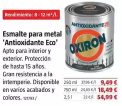 Bauhaus Oxiron - esmalte para metal 'antioxidante eco' oferta