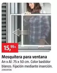 Bauhaus Mosquitera para ventana oferta