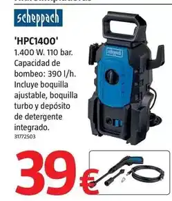 Bauhaus Scheppach - hpc1400 oferta