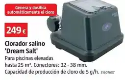 Bauhaus Clorador salino 'dream salt' oferta