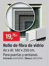 Bauhaus Rollo de fibra de vidrio oferta