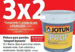 Bauhaus Jotun - pintura para paredes jotaprof dynamic oferta