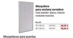 Bauhaus Mosquitera para ventana corredera oferta