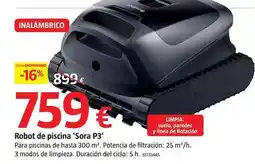 Bauhaus Robot de piscina 'sora p3 ' oferta