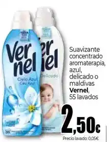 Unide Market Vernel - suavizante concentrado aromaterapia azul, delicado o maldivas oferta