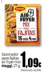 Unide Market Maggi - sazonador para fajitas air fryer mix oferta