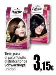 Unide Market Schwarzkopf - tinte para el pelo palette distintos tonos oferta
