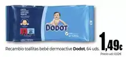 Unide Market Dodot - recambio toallitas bebe dermoactive oferta