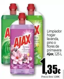 Unide Market Ajax - limpiador hogar lavanda, pino o flores de primavera oferta