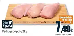 Unide Market Pechuga de pollo oferta