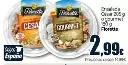 Unide Market Florette - ensalada cesar o gourmet oferta