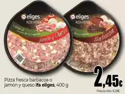 Unide Market Ifa eliges - pizza fresca barbacoa o jamon y queso oferta