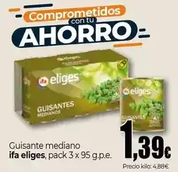 Unide Market Ifa eliges - guisante mediano oferta