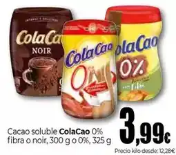 Unide Market Cola cao - cacao soluble 0% fibra o noir oferta