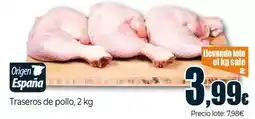 Unide Market Traseros de pollo oferta