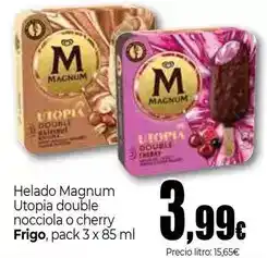 Unide Market Frigo - helado magnum utopia double nocciola o cherry oferta