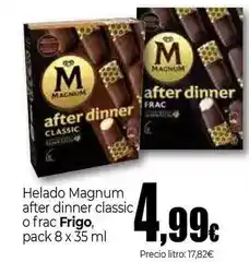Unide Market Frigo - helado magnum after dinner classic o frac oferta