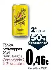 Unide Market Schweppes - tonica oferta