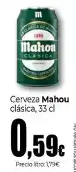 Unide Market Mahou - cerveza clasica oferta