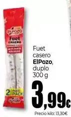 Unide Market El pozo - fuet casero duplo oferta