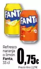 Unide Market Fanta - refresco naranja o limon oferta