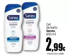 Unide Market Sanex - gel de bano oferta