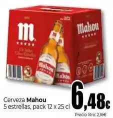 Unide Market Mahou - cerveza 5 estrellas oferta