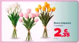 Carrefour Ramo tulipanes oferta