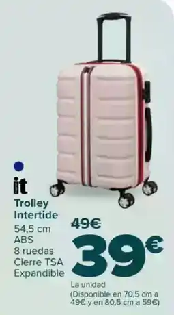 Carrefour Trolley Intertide oferta