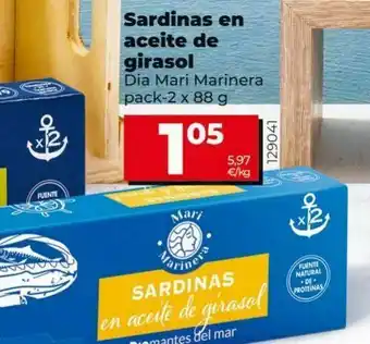 Maxi Dia Sardinas en aceite de girasol oferta