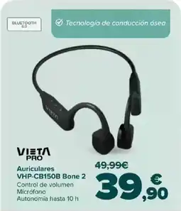 Carrefour VIETɅ PRO Auriculares VHP-CB150B Bone 2 oferta