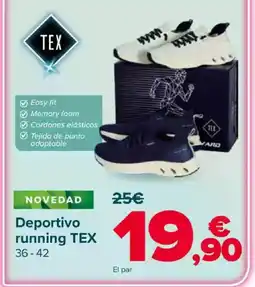 Carrefour TEX Deportivo running oferta