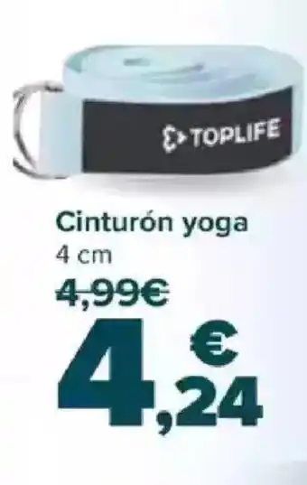 Carrefour TOPLIFE Cinturón yoga oferta