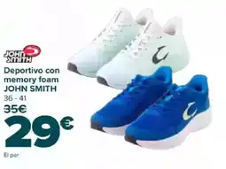 Carrefour JOHN SMITH Deportivo con memory foam oferta