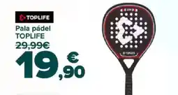 Carrefour TOPLIFE Pala pádel oferta