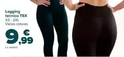 Carrefour TEX Legging técnico oferta