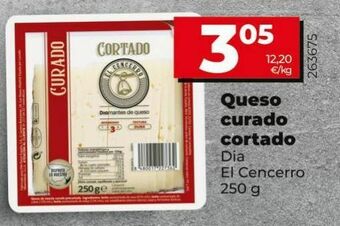 Maxi Dia Queso curado cortado oferta
