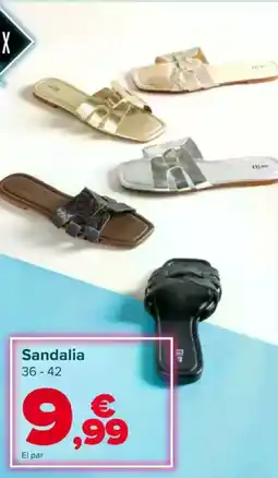 Carrefour Sandalia oferta