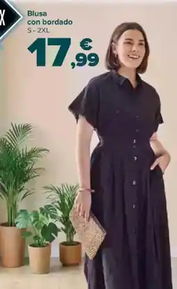 Carrefour TEX Blusa con bordado oferta