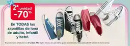 Carrefour En todas las zapatillas de lona de adulto, infantil y bebé. oferta