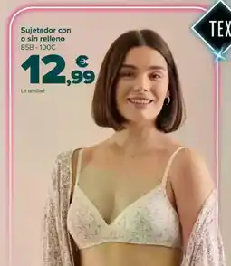 Carrefour Sujetador con o sin relleno oferta