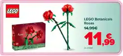 Carrefour LEGO Botanicals Rosas oferta