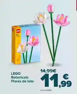 Carrefour LEGO Botanicals Flores de loto oferta