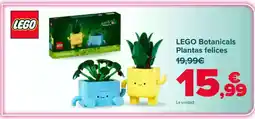 Carrefour LEGO Botanicals Plantas felices oferta