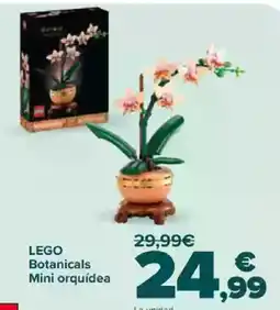Carrefour LEGO Botanicals Mini orquídea oferta