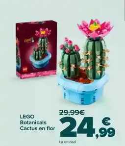 Carrefour LEGO Botanicals Cactus en flor oferta